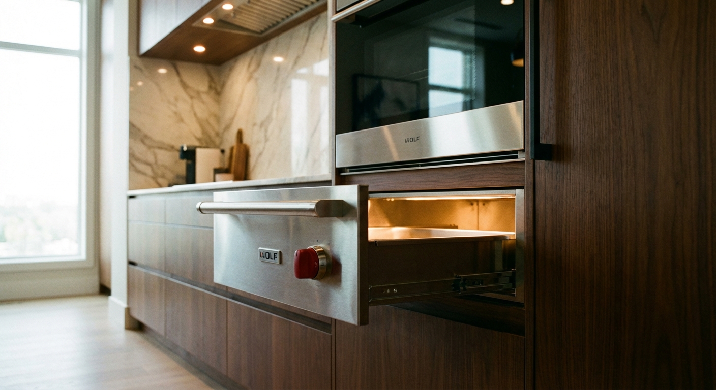 Wolf Warming Drawer Repair